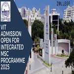 VIT Admission Open For Integrated MSc Programme 2025